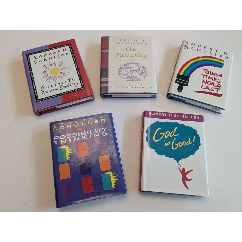 5 Itty Bitty Books By Robert H. Schuller